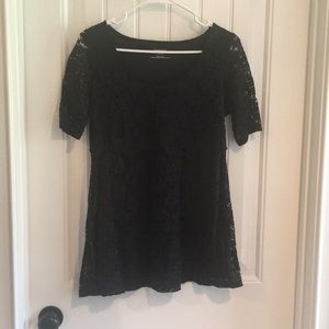 Black Motherhood Maternity shirt, size small